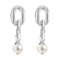 Orecchini Rebecca Donna Diva Pearls in Alluminio Perla BDAOBB02